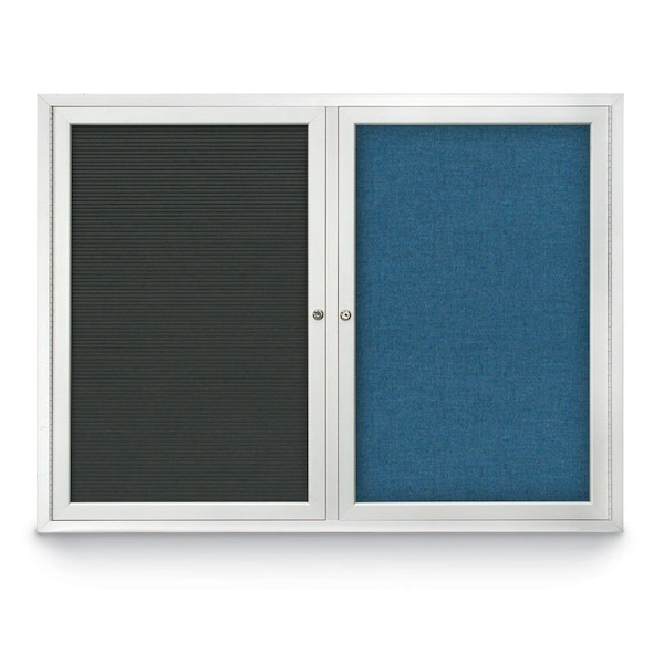 Corkboard, Buff /Bronze, 60" x 36"